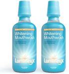 Lumineux Teeth Whitening Mouthwash, 16 Oz. 2 Pack - Peroxide Free - Enamel Safe - Whitening Without The Sensitivity - Certified Non-Toxic - NO Alcohol, Fluoride & SLS Free