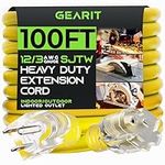 GearIT 12/3 Outdoor Extension Cord 