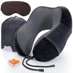 Soreli Travel Pillow For Adults (UK Company) Travel Neck Pillows For Adults Neck Support On Airplane