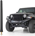 VOFONO Antenna fits 2007-2024 Jeep Wrangler Gladiator JL JK JT Unlimited Sport Willys Rubicon Sahara 4xe Stubby Antenna for AM FM Radio, Jeep Wrangler Gladiator Accessories