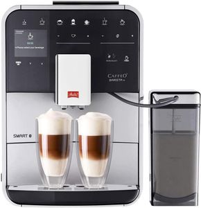 Melitta Bean to Cup Coffee Machine – Silver Automatic Espresso Maker