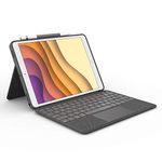 Logitech 920-009610 Combo Touch for iPad Air (3rd Generation) and iPad Pro 10.5-inch Keyboard case with trackpad, Wireless Keyboard, and Smart Connector Technology - Graphite