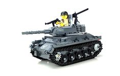 Collectible Battle Brick US Army M24 Chaffee Tank World War 2 Hand Sorted Custom Set
