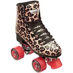 Impala Quad Roller Skate - Leopard (US Women's 6, US Men's 4)