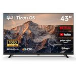FPD 43 Inch Smart TV, 1080p FHD Tizen OS with Built-in Streaming & Free Live TV, Compatible with Samsung TV Plus, Dolby Audio, HDR10, Gaming Hub, SmartThings, Voice Control