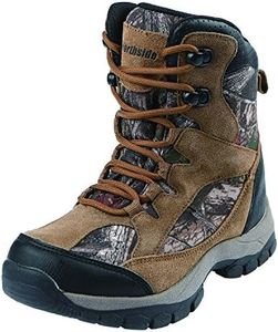 Northside Boy's Renegade 406 Mid Calf Boot, Tan Camo, 4 Big Kid