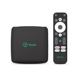 Engel Android TV Receiver 4K UHD You-Box EN1040K - built-in Google Assistant and Chromecast Black