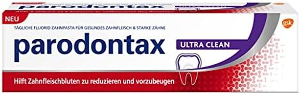 Parodontax Ultra Clean Daily Toothpaste for Healthy Gums and Strong Teeth 75 ml