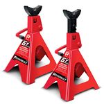 Powerbuilt 647511 Heavy Duty 6-Ton Jack Stand - 2 Piece