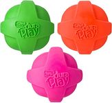 Hartz Ball Dog Toy - Small - 3 Pack - Assorted Colors