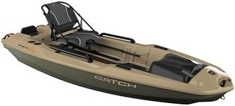 Pelican Catch PWR 100 - Sit-on-Top Fishing Kayak - Ergo360 Seating System - 10 ft - Light Kaki