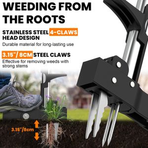 Digtokore Stand Up Weed Puller – Manual Garden Weeding Tool