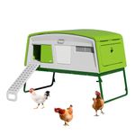Omlet Eglu Pro Large Chicken Coop | House up to 10 Large Hens or 15 Bantams | Easy to Clean Plastic Chicken Tractor | Predator Proof Coop Design | Zero Maintenance