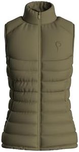 Prois Callaid Super Down Explorer Vest - Camo Hunting Vest for Women, Sedona Sage, Medium