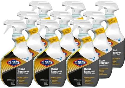 Clorox Urine Remover for Stains and Odors, Spray, 32 Ounces, 9 Bottles/Case