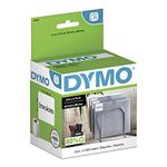 Dymo 30370 Label Writer Self-Adhesive Zip Disk Labels, 2- by 2.34-inch, White, Roll of 250