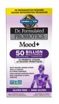 Garden of Life – Dr. Formulated Probiotics Mood+ | Manages Digestive Health & Symptoms of Chronic Stress | 50 Billion CFU + 16 Probiotic Strains | Includes Organic Ashwagandha and Blueberries