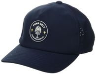 Puma Golf Men's Circle Flower Tech Cap Deep Navy