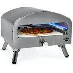 Casa Mia Bravo - 16 Inch Outdoor Gas Pizza Oven - Quick Heating, Versatile Cooking, Stainless Steel Construction - 3 Year Guarantee