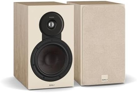 DALI SONIK 3 Premium Passive Hi-Fi Bookshelf Speakers, 2-Way Design with 7″ Woofer & 1.1″ Soft Dome Tweeter, Natural Oak (Pair)
