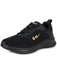 Campus Men's Wells BLK/Gold Running Shoes - 6UK/India CG-552