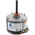 ClimaTek Upgraded 1/5 HP Condenser Fan Motor Directly Replaces Emerson US Motors K55HXNTL-4884, K55HXJGH-2667