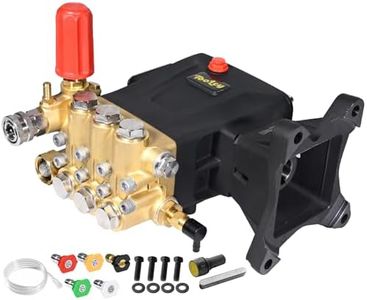 TOOLCY 1" Shaft Pressure Washer Pump 4400 PSI with Adjustment Unloader