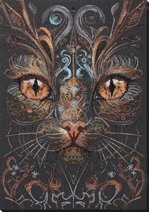 Wizardi Main Bead Embroidery Kit - The Look of a Witch. Colorful Beads, Beading Needles. DIY Kit. Embroidery for Beginners. Home Decor. AB-900 Abris Art