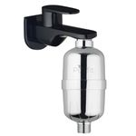 Purifit Hard Water Tap & Shower Filter for Bathroom Version 2 | Anti Hair Fall, Dry Skin & Frizz Control | Chlorine Removal Water Filter | Universal Fit