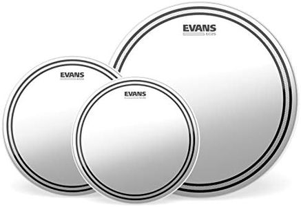 Evans Drum Heads - EC2S Clear Rock Pack (10", 12", 16") with 14" HD Dry Snare Batter