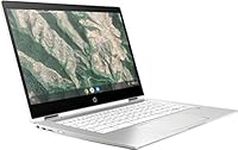 HP Chromebook x360-14 HD Touch - Celeron N4000-4GB - 32GB eMMC - Silver White