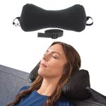 Core Products Sleep Log Bone Shaped Chiropractic Neck and Back Pillow for Cervical Support, Adjustable Firmness - Travel or Use at Home, 15" x 7" x 7", 60" Strap