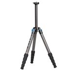 SIRUI ST-125 Waterproof CarbonTripod with Compact Triangle Column, Professional Travel Carbon Fiber Lightweight DSLR Camera Tripod, 5 Sections, Twist Locks, 150cm/59inch, 12KG/26.4lb Payload