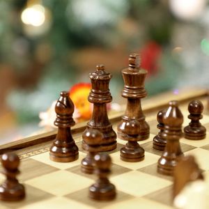 Peradix Magnetic Wooden Chess Set – Portable Board Game