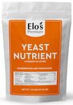 Yeast Nutrient (1lb) | Packed in Canada| Promote Yeast Health; Improve Attenuation; Increase Fermentation| Used for Homebrewing and Winemaking| by Elo’s Premium