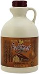 Anderson's Maple Syrup Dark Pure Maple Syrup in a 32 oz. plastic Jug, brown