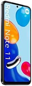 Xiaomi Redmi Note 11 Smartphone 6.43" FHD + DotDisplay, 90Hz FHD+ AMOLED DotDisplay, 50MP Al Quad Camera, 5000mAh (typ) Battery, Dual-SIM 6G 128GB Graphite Grey [Global Version]