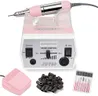 Makartt Nail Drill - Portable Electric Nail File Machine Geneviere E File Pink JD700 Professional 30000RPM Manicure Drill for Acrylic Nails Poly Nail Gel Polish Beauty Gift