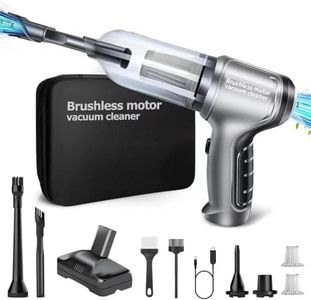 Car Vacuum Cleaner, 15000PA Handheld Vacuum Cordless Rechargeable Wireless Vacuum Brushless, 3 in 1 Portable Mini Dust Buster for Car Desktop Home Cleaning