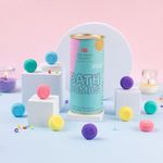 THE BODY BUCKET Mini Pastel Colour Bath Bomb - 10 Grams Each (Pack of 14) | Cherry Blossom Fragrance | For Spa & Pedicure | Perfect Bath Gift Set for Kids, Men & Women.