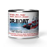 Dr Boat Heavy Duty Repair Kit for Boat Kayak, Canoe, Tent, Inflatables, Swimming Pool, Hot Tub - LIQUID PATCH Resistant to Fresh and Salt Water UV-Resistant Long-lasting - 330ML Tub