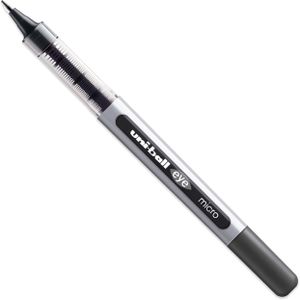 uni-ball Eye Micro Rollerball Pen Set, Black – 5-Pack
