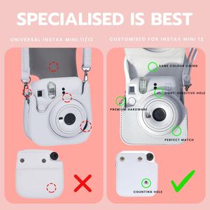 Clikoze Fujifilm Instax Mini 12 Camera Bundle – Pink