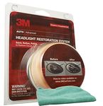 3M Headlight Lens Restoration System & Microfiber Cloth by 3M