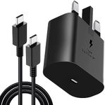 COIPUAN Samsung charger 25W,samsung fast charger USB C Plug and 6FT samsung charger cable fast charge for Samsung Galaxy S22 S21 S20 S10 S9 S8 /Note USB C Also Compatible With Other Type C Devices