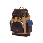 MOKOBARA Teriyaki |15.6 Inch Laptop 4 Compartment,19.5L Capacity|Signature Coated Canvas & Vegan Leather Trims,Water-Resistant,Lightweight|Padded Back Panel Backpack (Tofu)