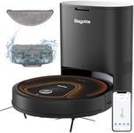 Bagotte Robot Vacuum Cleaner with Mop,4-in-1 Robot Vacuum Cleaner for 60 Days of Cleaning,Super Suction Robotic Vacuums with Self-Empty,Compatible with Alexa,Ideal for Floor