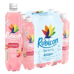 Rubicon Spring 12 Pack Pink Grapefruit & Blood Orange, Sparkling Spring Water with Real Fruit Juice & Natural Flavours, Only 15 Calories - 12 x 500ml Multipack Bottles