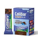 CaliBar 10g Protein Bar - Choco Blueberry Crispy Bar (Pack of 6) Low In Sugar, Real Blueberry Bits, Gluten-Free, 4g Fiber, No Preservatives & Delicious Taste (40g x 6 Bars)