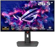 ASUS ROG Strix OLED XG27AQDMG Gaming Monitor 27-inch 1440p Glossy WOLED, 240Hz, 0.03ms, Custom heatsink, Anti-flicker, OLED Care, Uniform brightness, G-SYNC compatible, DisplayWidget Center